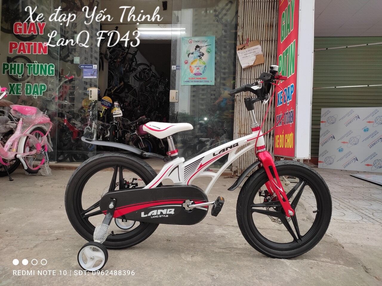 Xe đạp trẻ em LANQ FD43 size 16 và 18