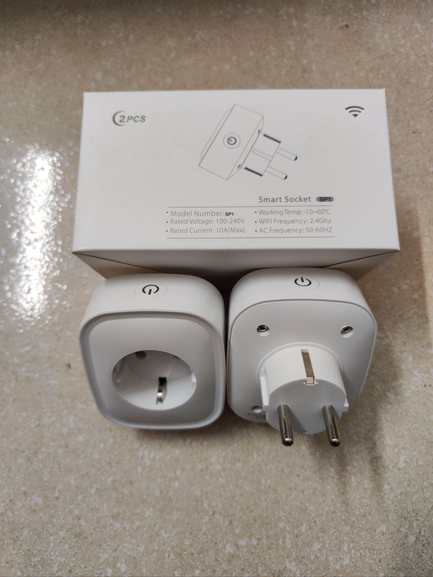 Ổ cắm thông minh kết nối wifi kiêm công tơ điện tử 220V-10A