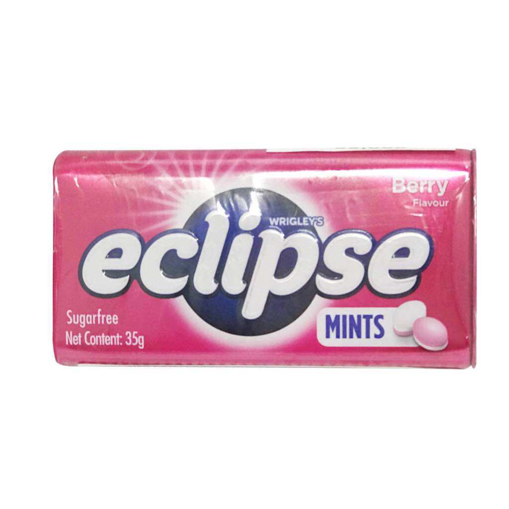 Kẹo Ngậm Không Đường Eclipse Hộp 35G (Hơi Thở Thơm Mát,Sảng Khoái)
