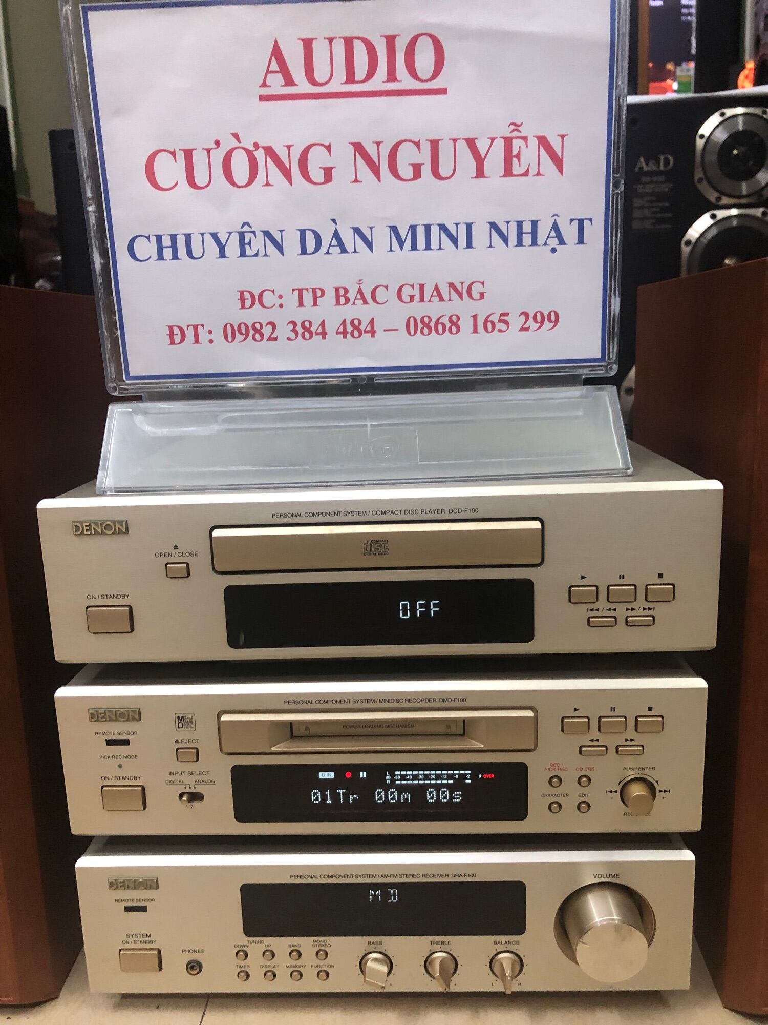 DENON MDデッキ DMD-F100