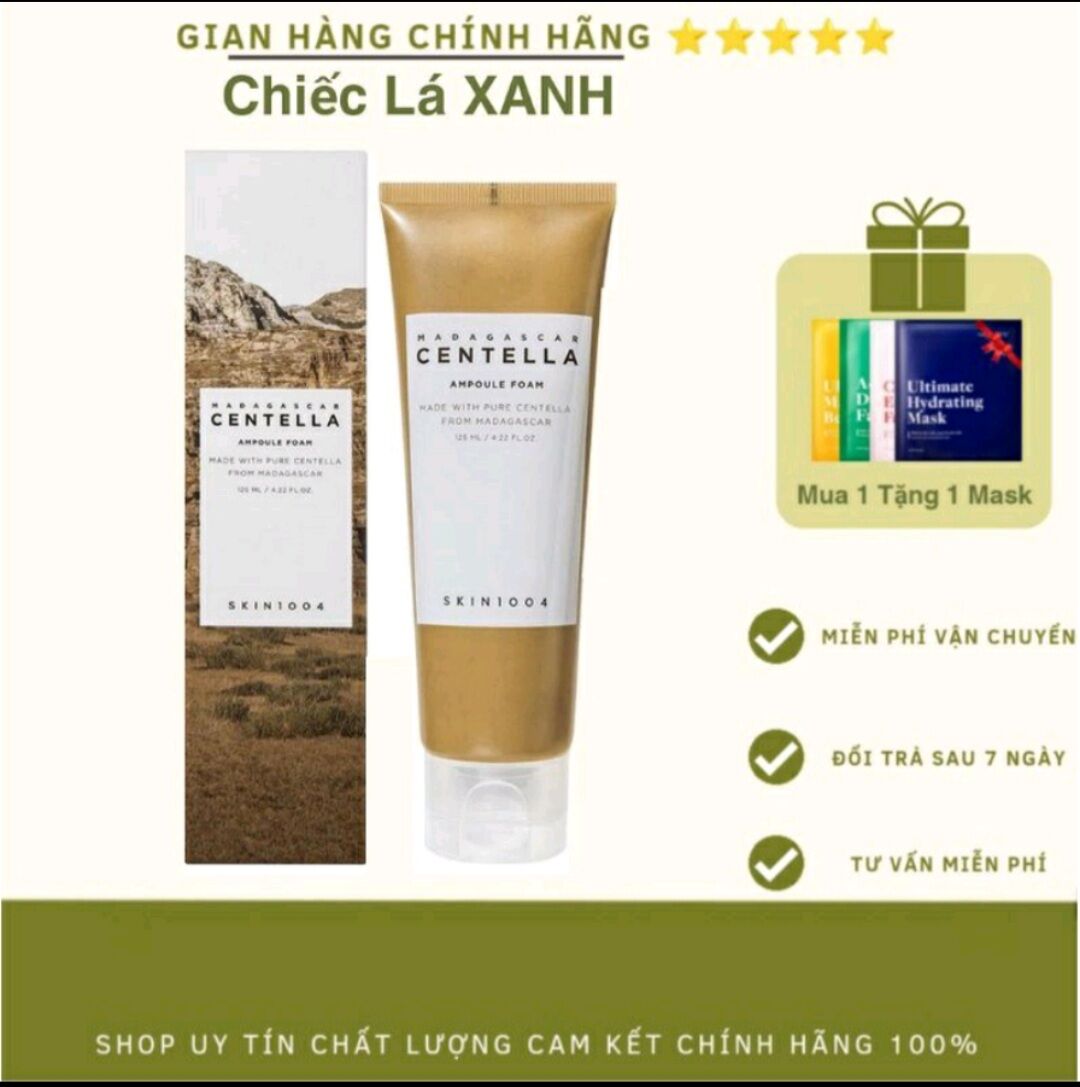 Sữa Rửa Mặt Rau Má Skin1004 Madagascar Centella Ampoul