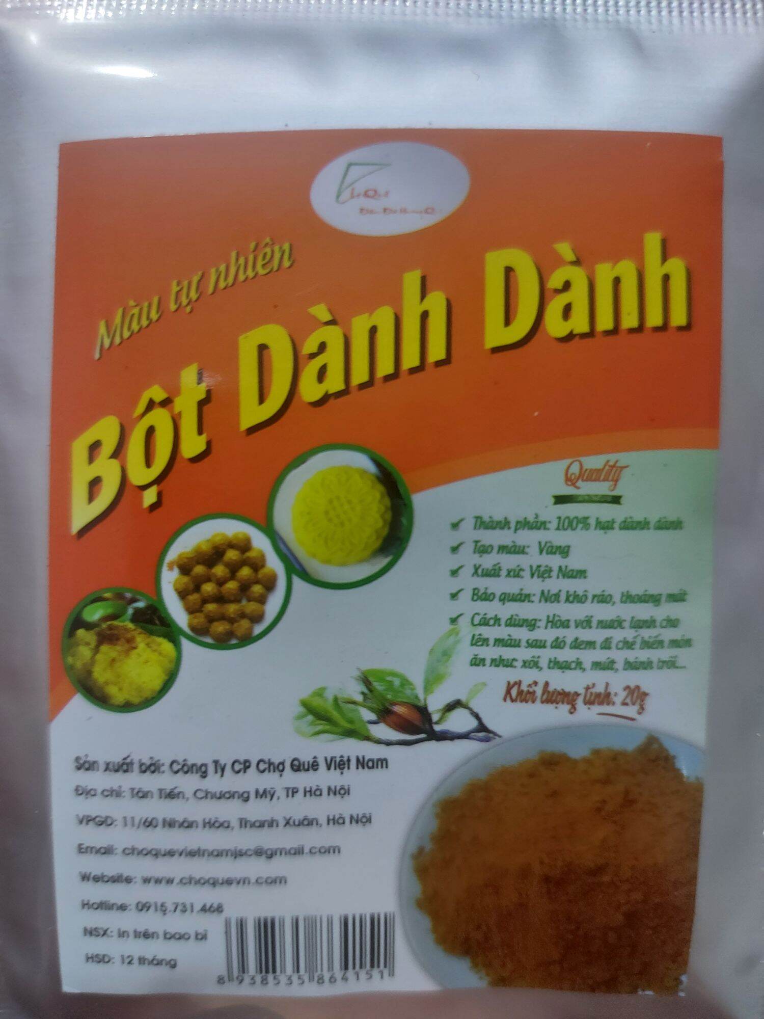 Bột dành dành