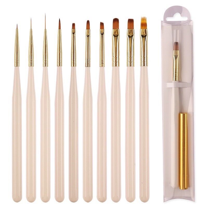 Bộ cọ vẽ móng, vẽ nail cao cấp