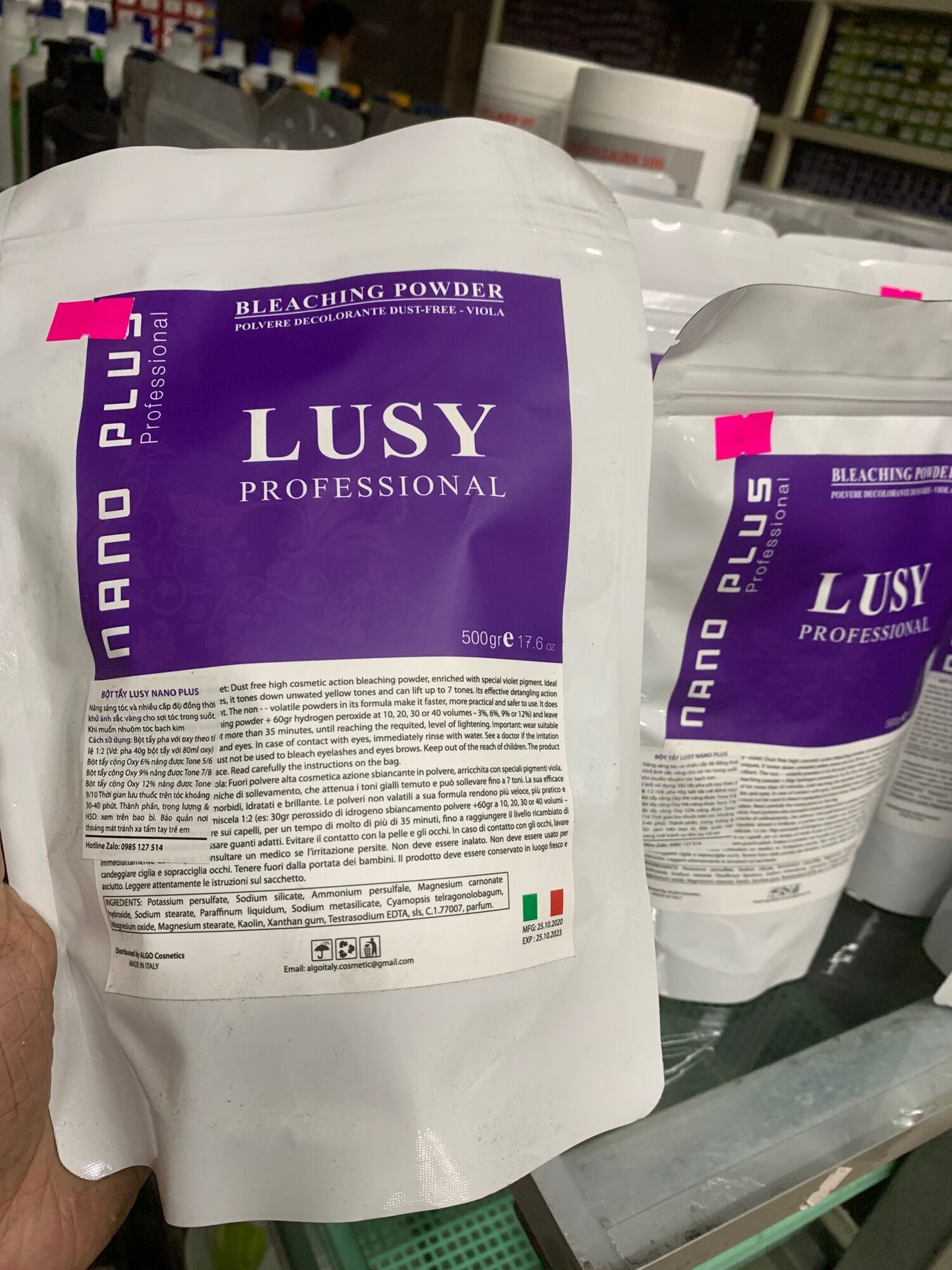 Bột tẩy tóc Lusy