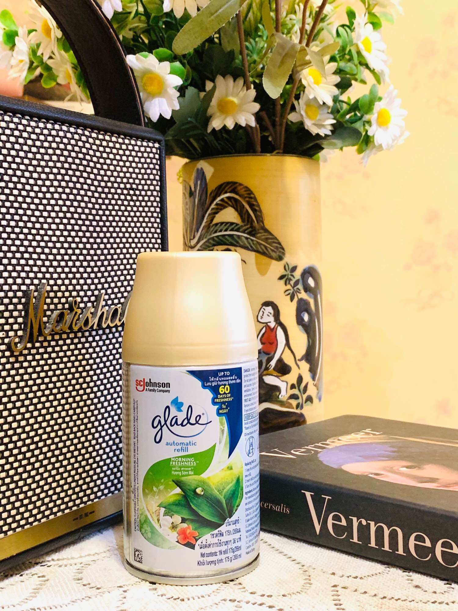 Lõi xịt thơm phòng tự động Glade hương sớm mai