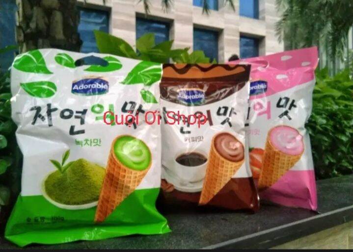 Bánh ốc quế hàn quốc