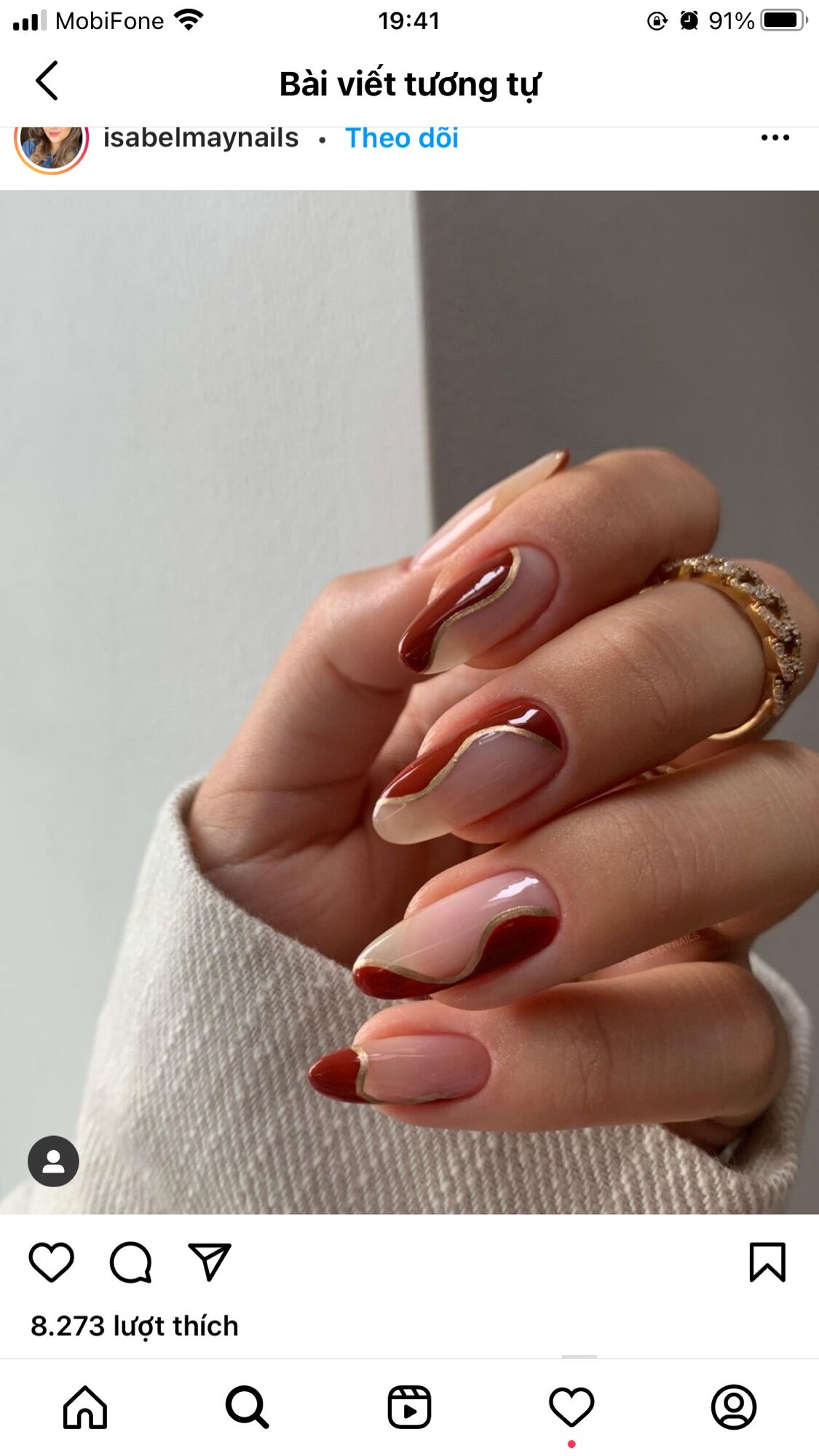 NailBox thiết kế - Móng up theo Size yêu cầu
