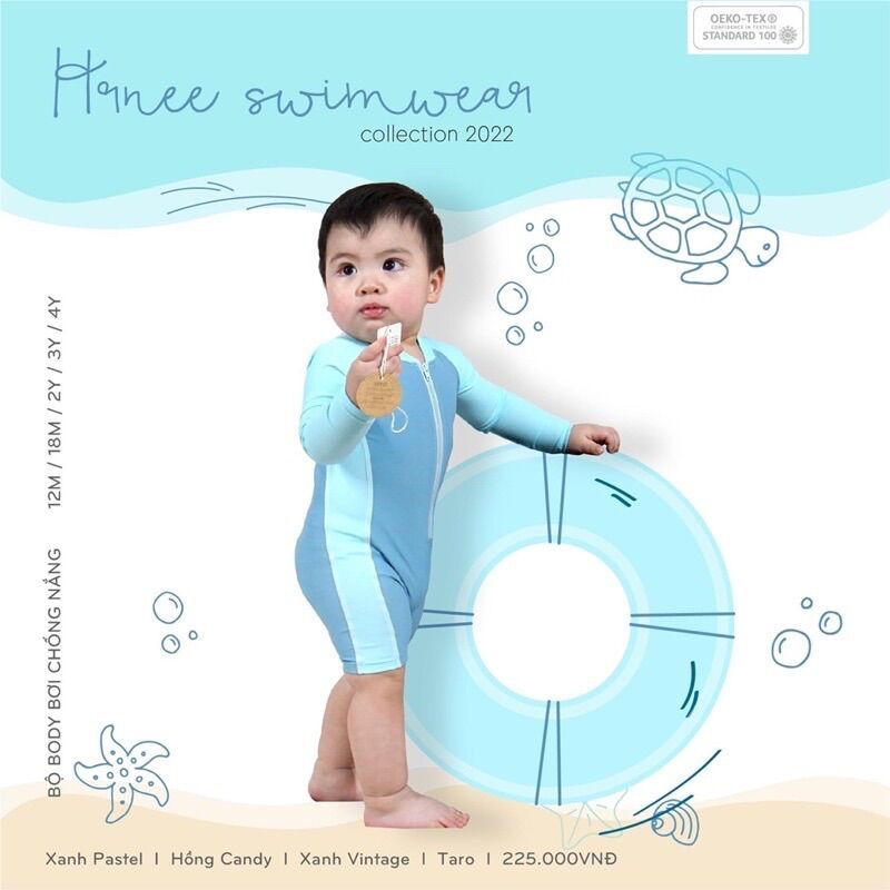 Bộ bơi chống nắng Hrnee