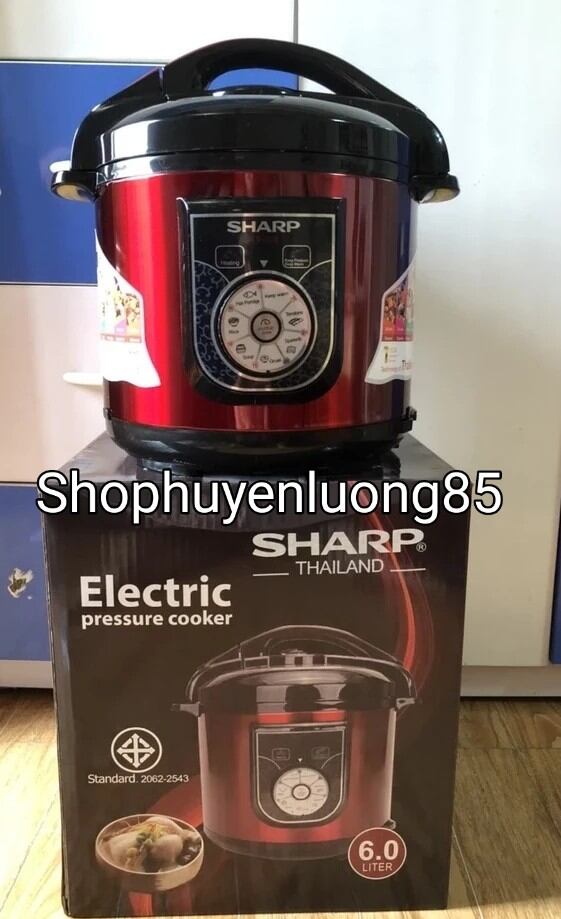 Nồi Áp Suất Điện Đa Năng Sharp 6 Lít KS-228 - Xuất Xứ Thái Lan - Bảo Hành 12 Tháng