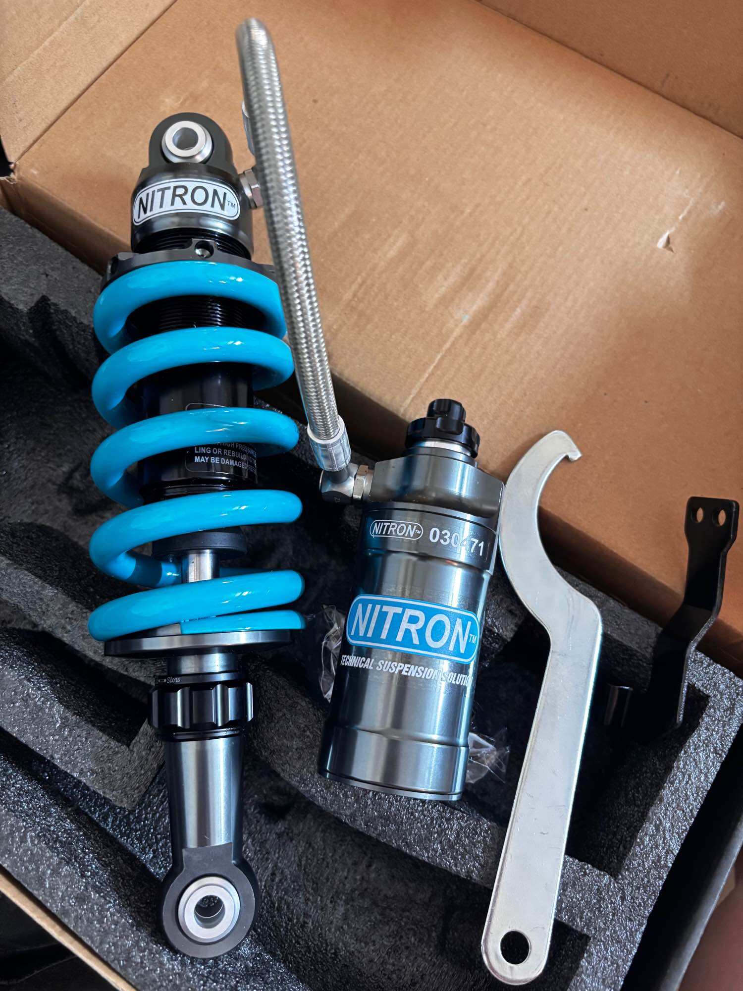 [HCM]Phuộc Nitron binh dau gắn xe Raider Satria rc gi