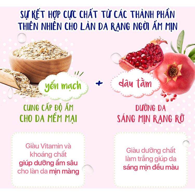 SỮA TẮM HAZELINE MATCHA LỰU ĐỎ 900g