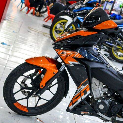 tem rời winner v1 đen phối cam tem 3 lớp không bay màu chống nước siêu tốt