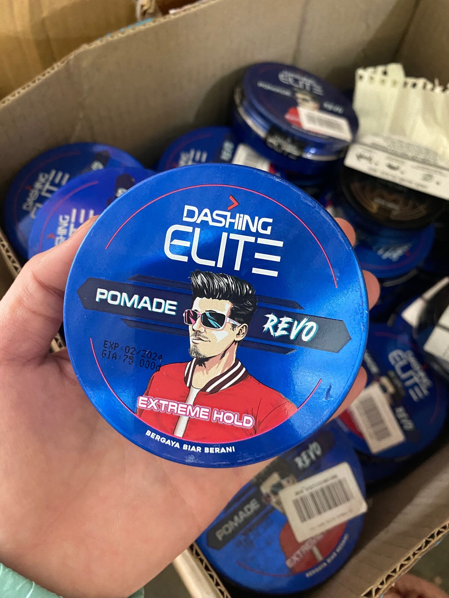 Keo sáp vuốt tóc Dashing Elite Pomade Revo 75g