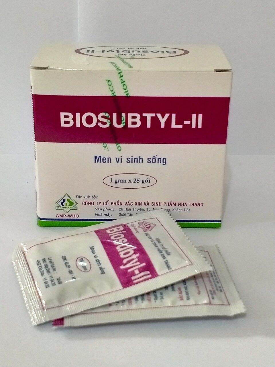 Men Tiêu Hóa Biosuptyl Ii Hộp 25 Gói