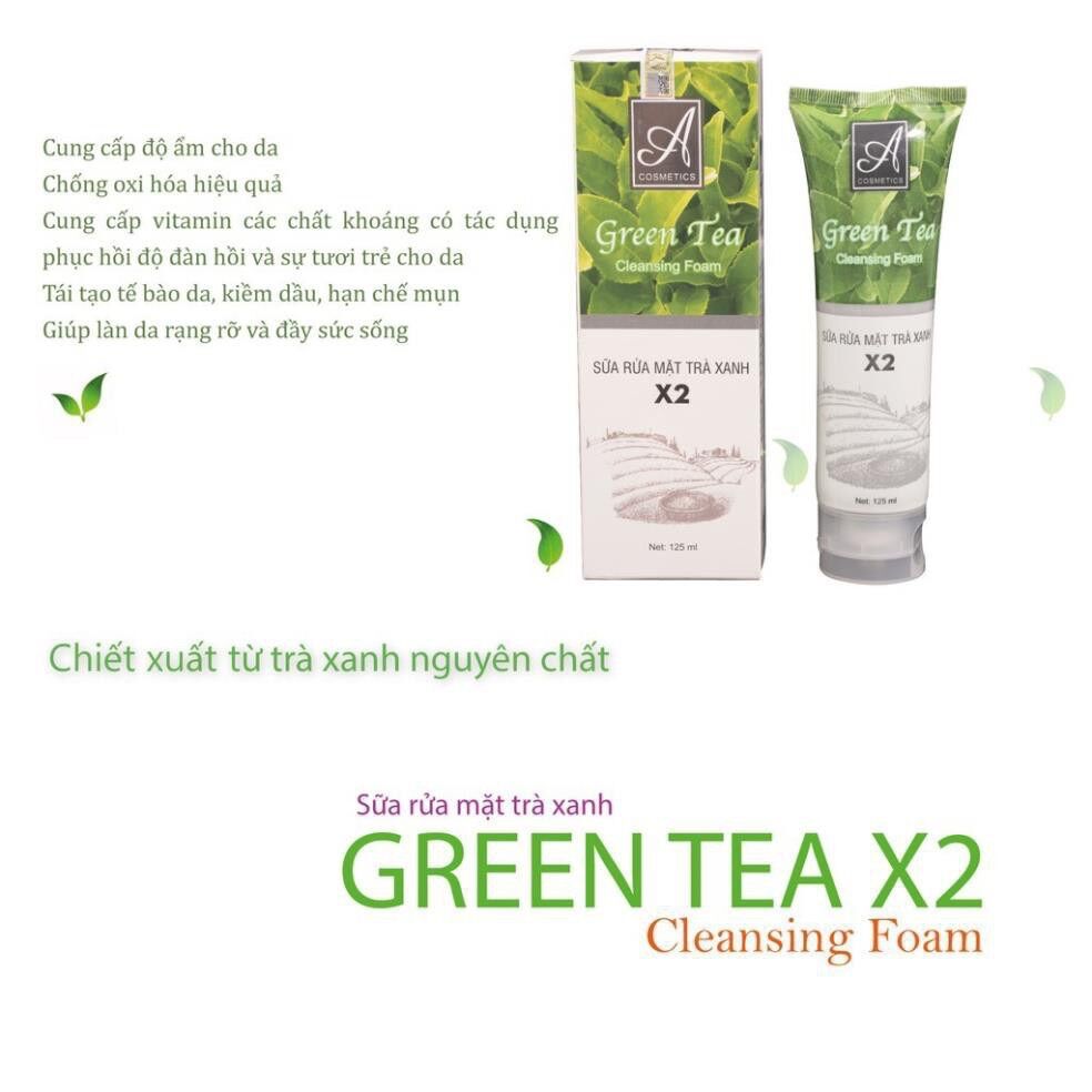 Sữa Rửa Mặt Trà Xanh Kháng Khuẩn Acosmetics