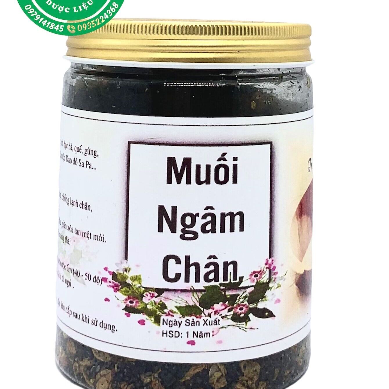 1 hộp Muối ngâm chân thảo dược dân tộc dao Đỏ
