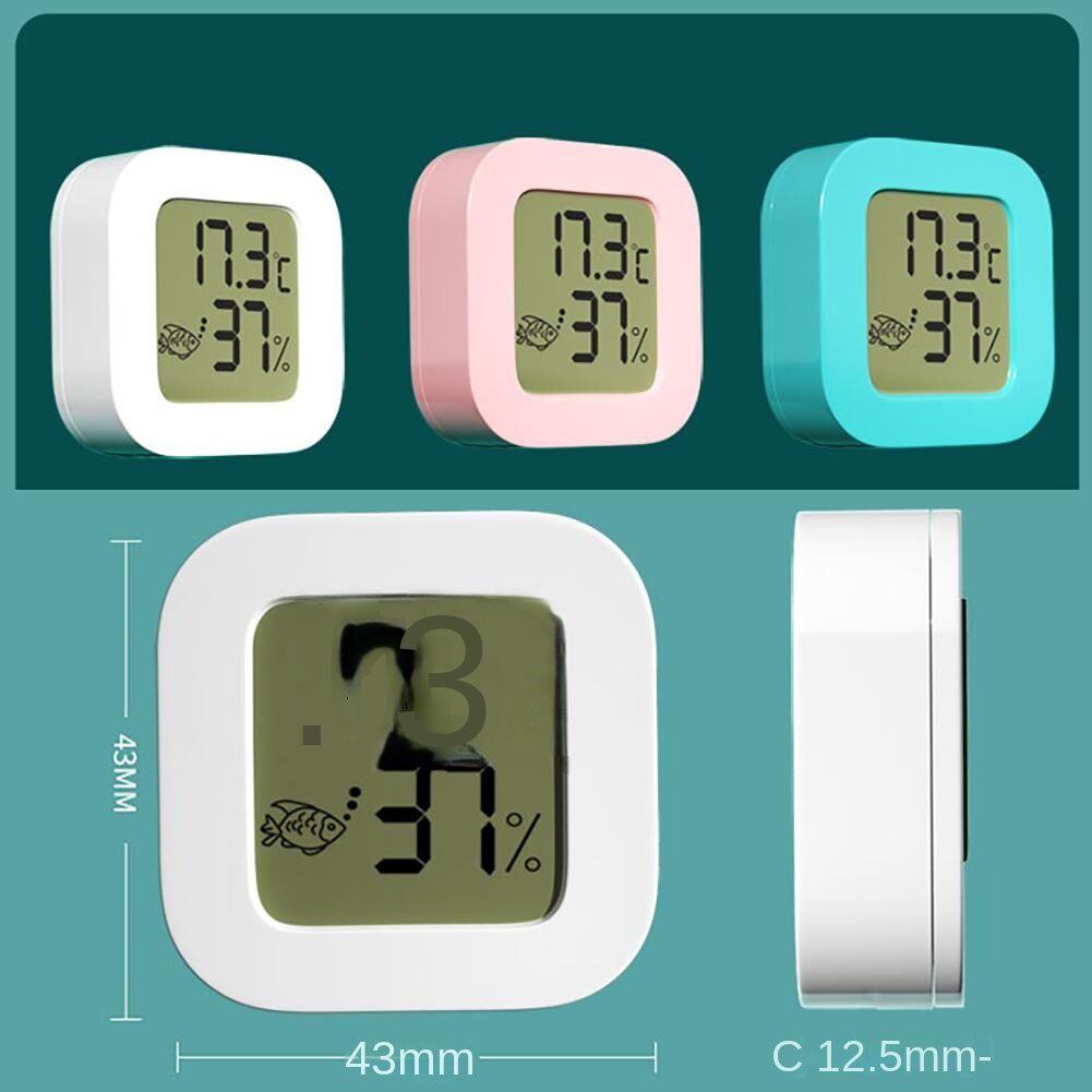 Fish Tank Thermometer High-precision Led Digital Display Electronic Aquarium Touch Screen Thermometer Tester Meter Gauge
