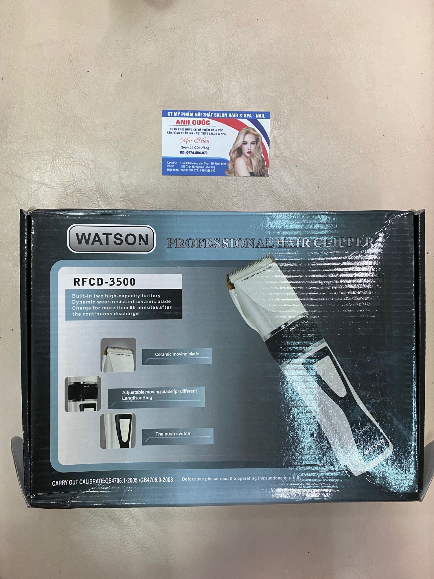 Tông đơ cắt tóc RFCD-3500