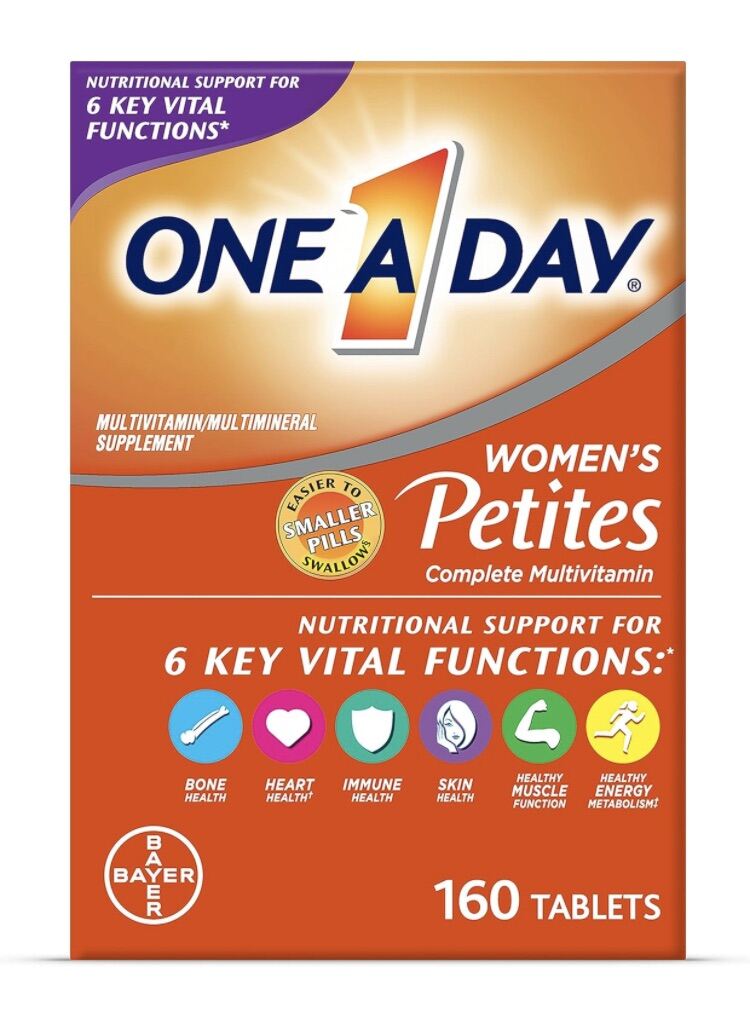   EXP 07 25 Viên vitamin tổng hợp cho nữ nam One A Day Women dạng peptites 160v USA 