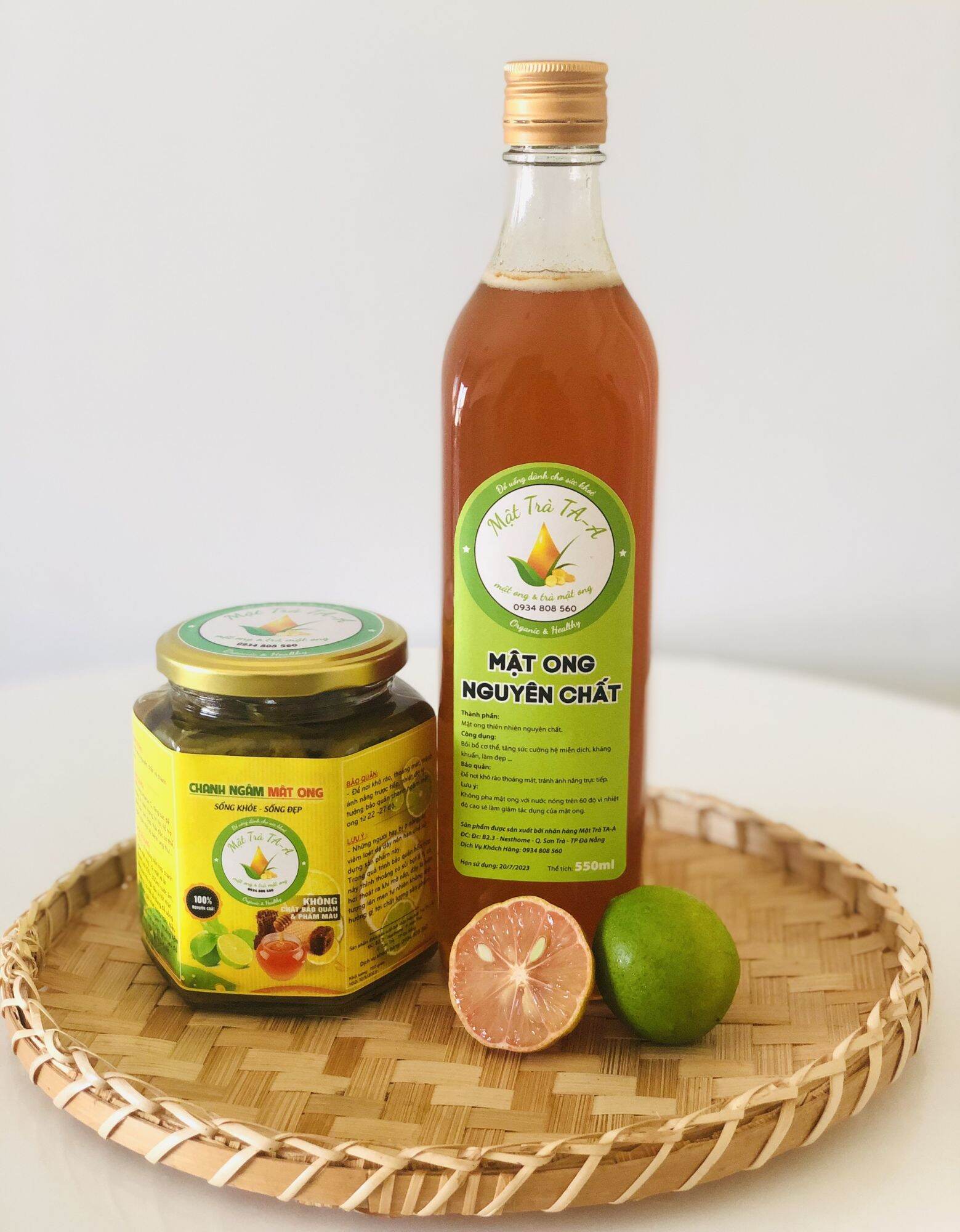 CHANH ĐÀO MẬT ONG 400ml~700gr