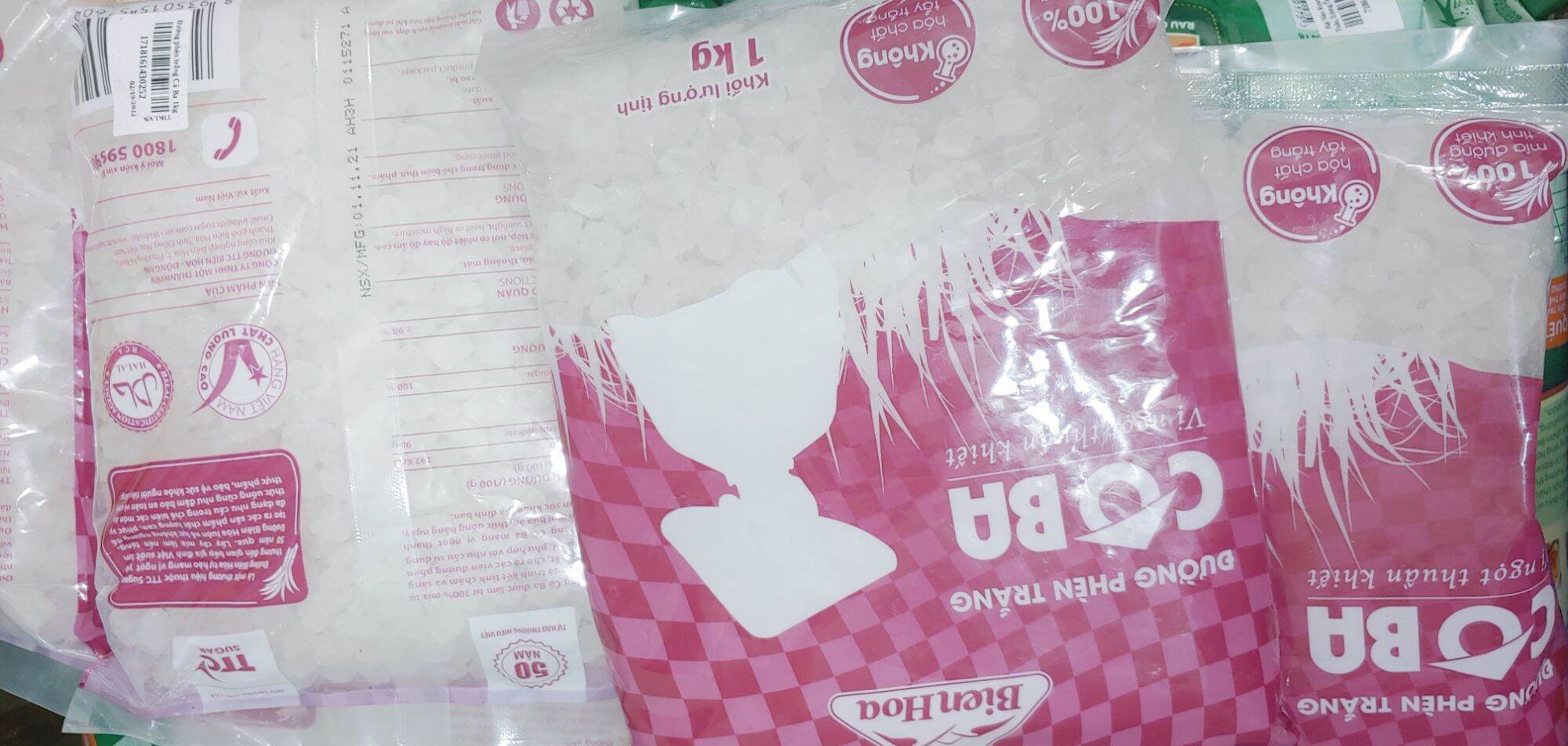 Đường phèn Cô Ba bịch 1kg