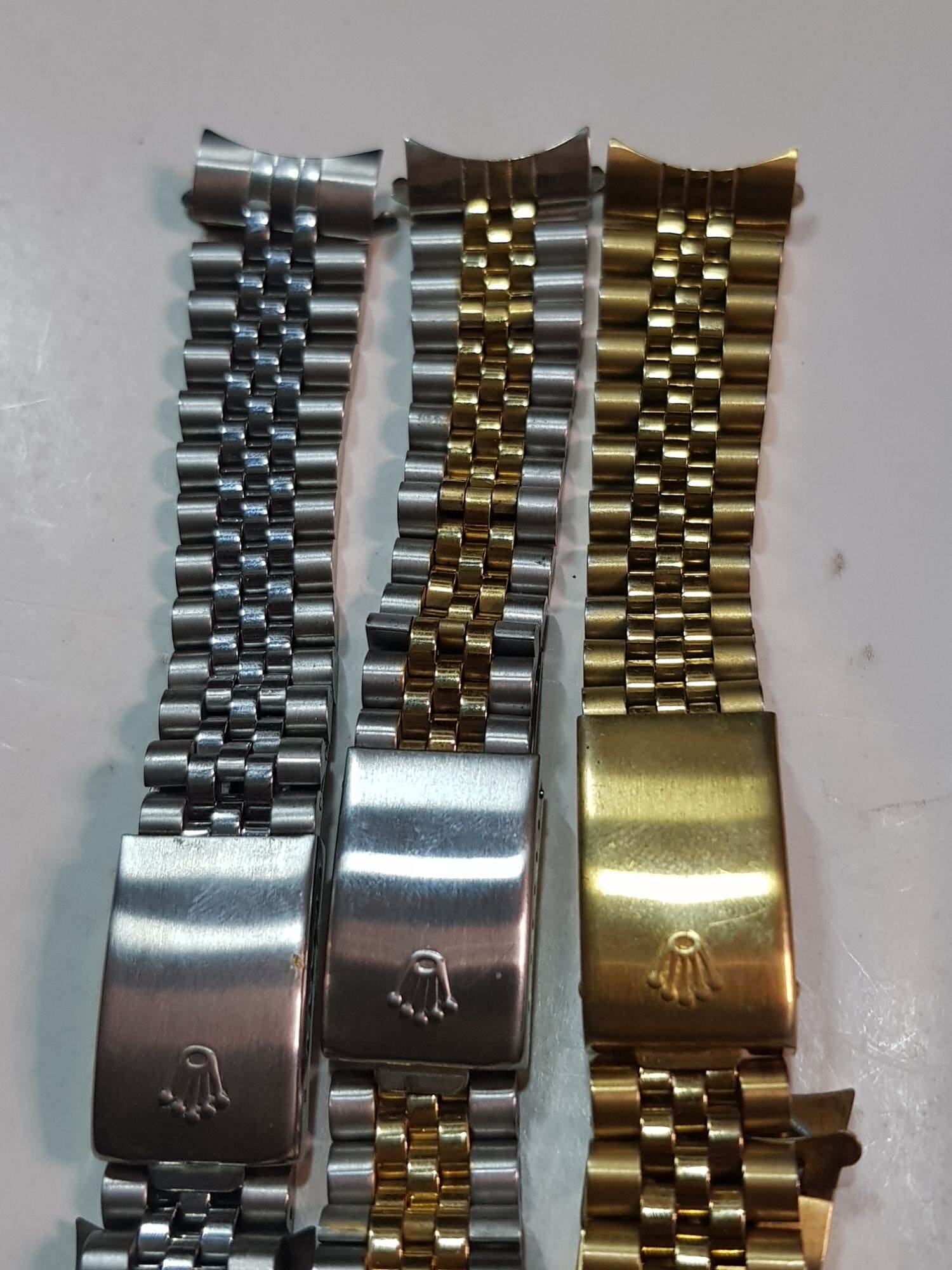 Dây đồng hồ ROLEX đúc đầu ôm 20