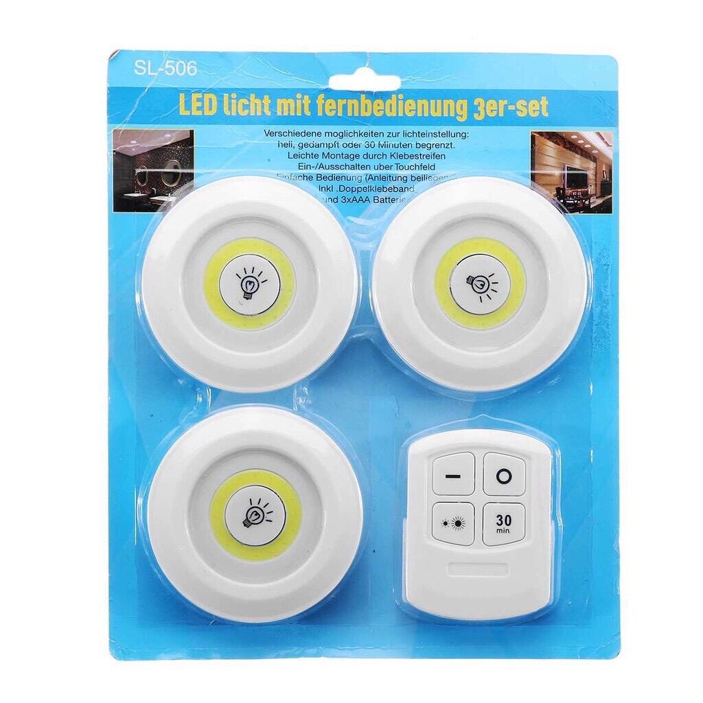 Bộ đèn led đa năng đèn dán tường cao cấp - đèn led dán tủ quần áo