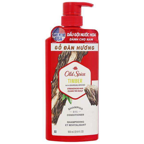 Dầu Gội Old Spice Timber 650ml