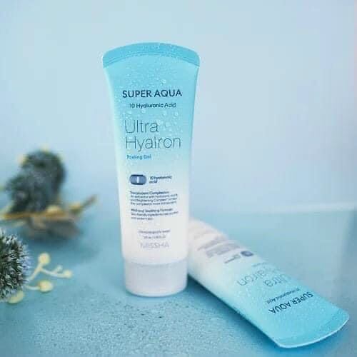 Tảy da chết missha super aqua ultra hyalron mẫu mới
