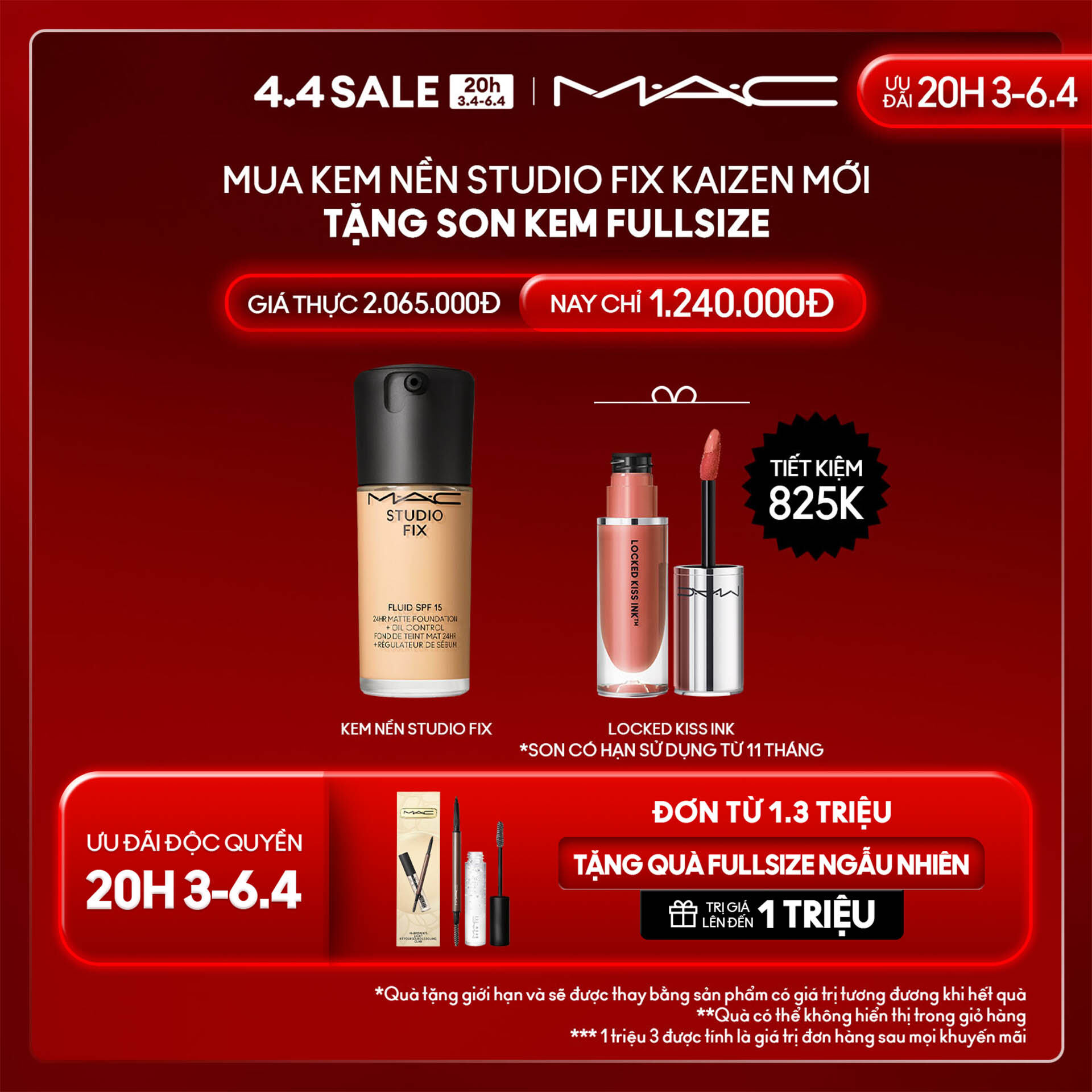 Kem nền mịn lì MAC Studio Fix Fluid SPF 15 30ML | Kết cấu dạng lỏng, kiềm dầu và bền màu suốt 24H 