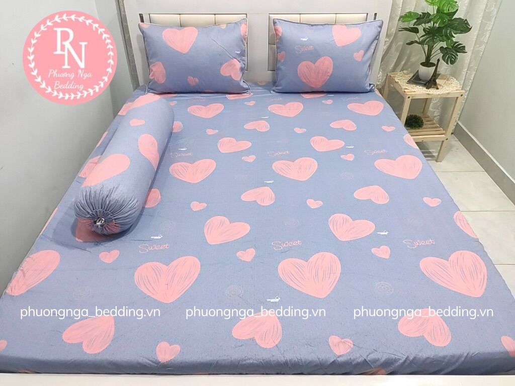 [HCM] [Link 2] Ga lẻ 1m6 cotton Thắng Lợi chuẩn logo(không áo gối dùng cho nệm cao từ 3-15cm)