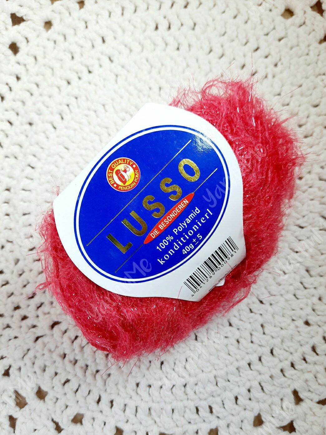 Len Sợi mi Lusso Đức , size 1.0mm, đan móc áo thời trang.