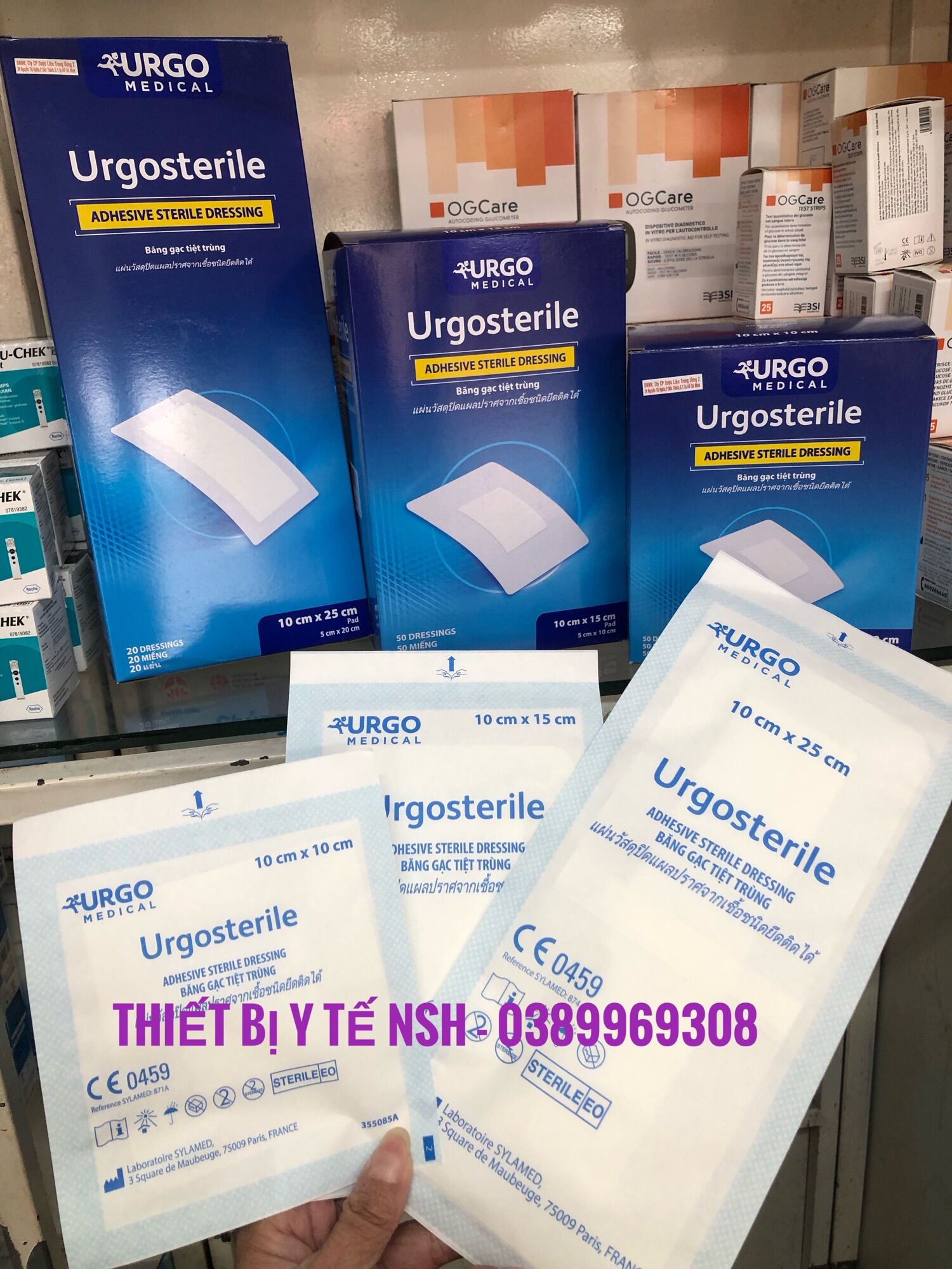 ❤️ băng keo dán miếng dán có kèm gạc vô trùng hút dịch bảo vệ vết thương mổ sau sinh urgo sterile sterile urgosterile băng keo dán cho vết thương sau sinh mổ 25cm x9cm 20cm x 10cm, băng cá nhân lớn cho các vết thương mổ urgosterile