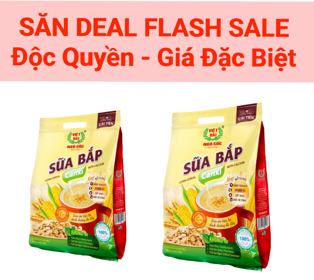 Sữa bắp canxi việt đài 600g