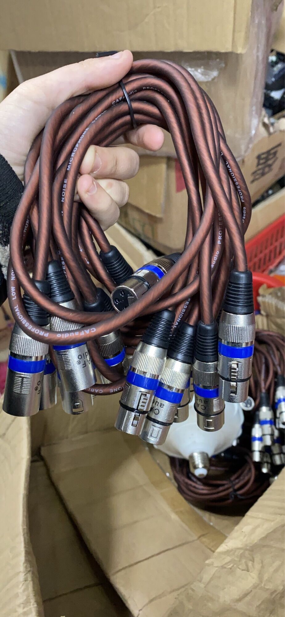 Dây canon đực cái và canon ra sen. 35k / dây
