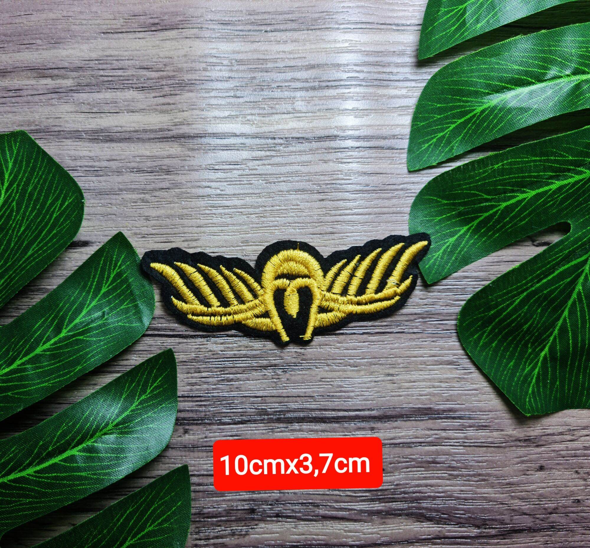 Sticker Thêu Ủi Hình Huy Hiệu Các Loại MS6664E. 