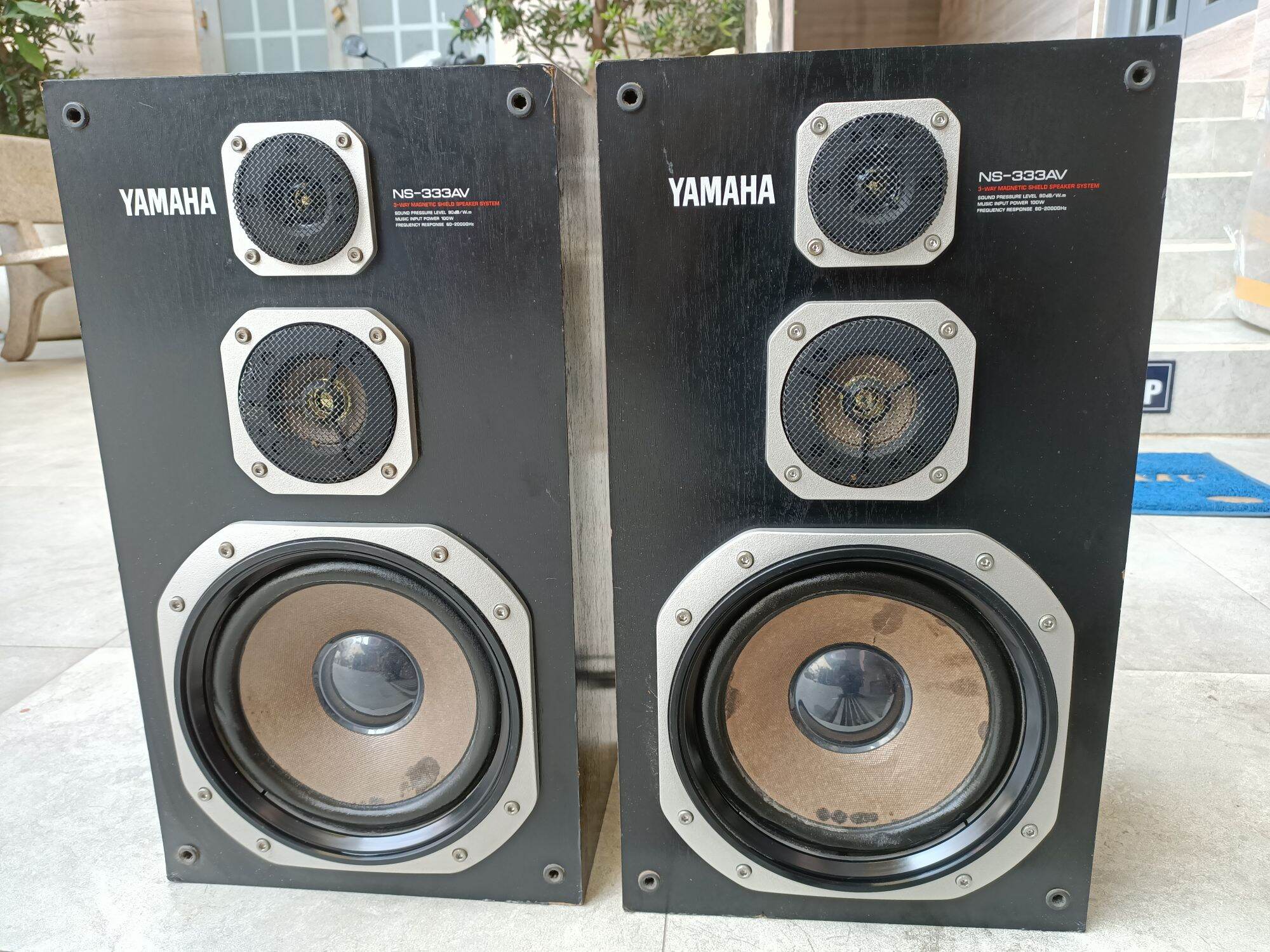 bán cặp loa Yamaha NA-333AV  không lưới giá rẻ thumbnail