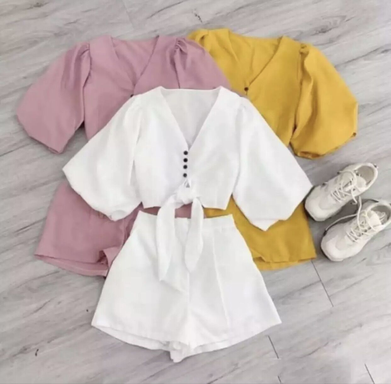 Sét Bộ Croptop