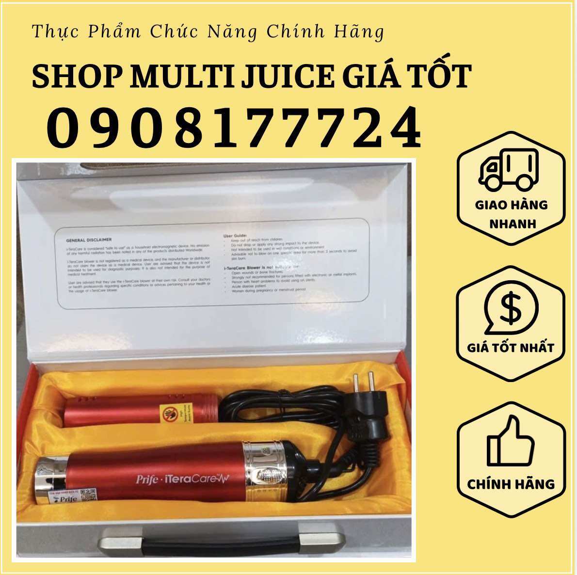 [Mẫu 2024] Máy Sức khỏe ITERA CARE CLASSIC PRIFE Chính Hãng Công Nghệ Cao
