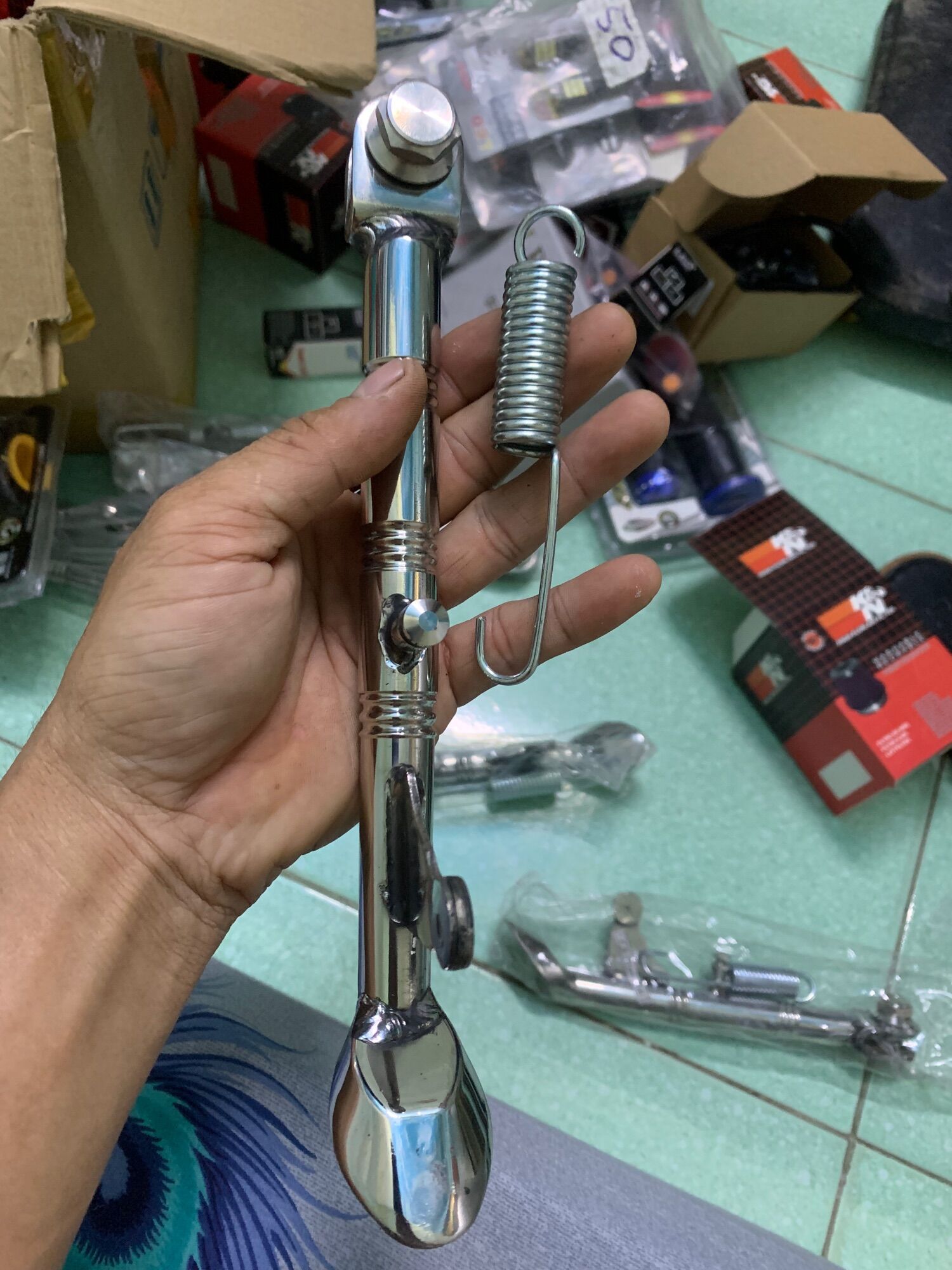 Chân chống nghiêng inox (loại đặc biệt)
