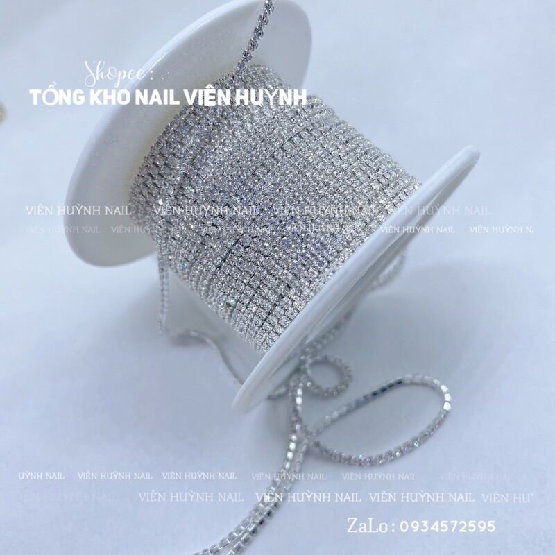 Dây xích nail , dây xích đá trang trí móng