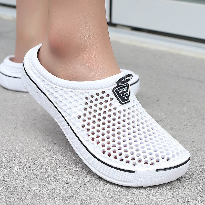 Xăng Đan Giày Chunky Sneaker Thể Thao Thường Ngày Sành Điệu Mùa Hè Mẫu Mới 2022 Cho Nam Giày Lỗ Đi Biển Bít Mũi Thoáng Khí Khử Mùi