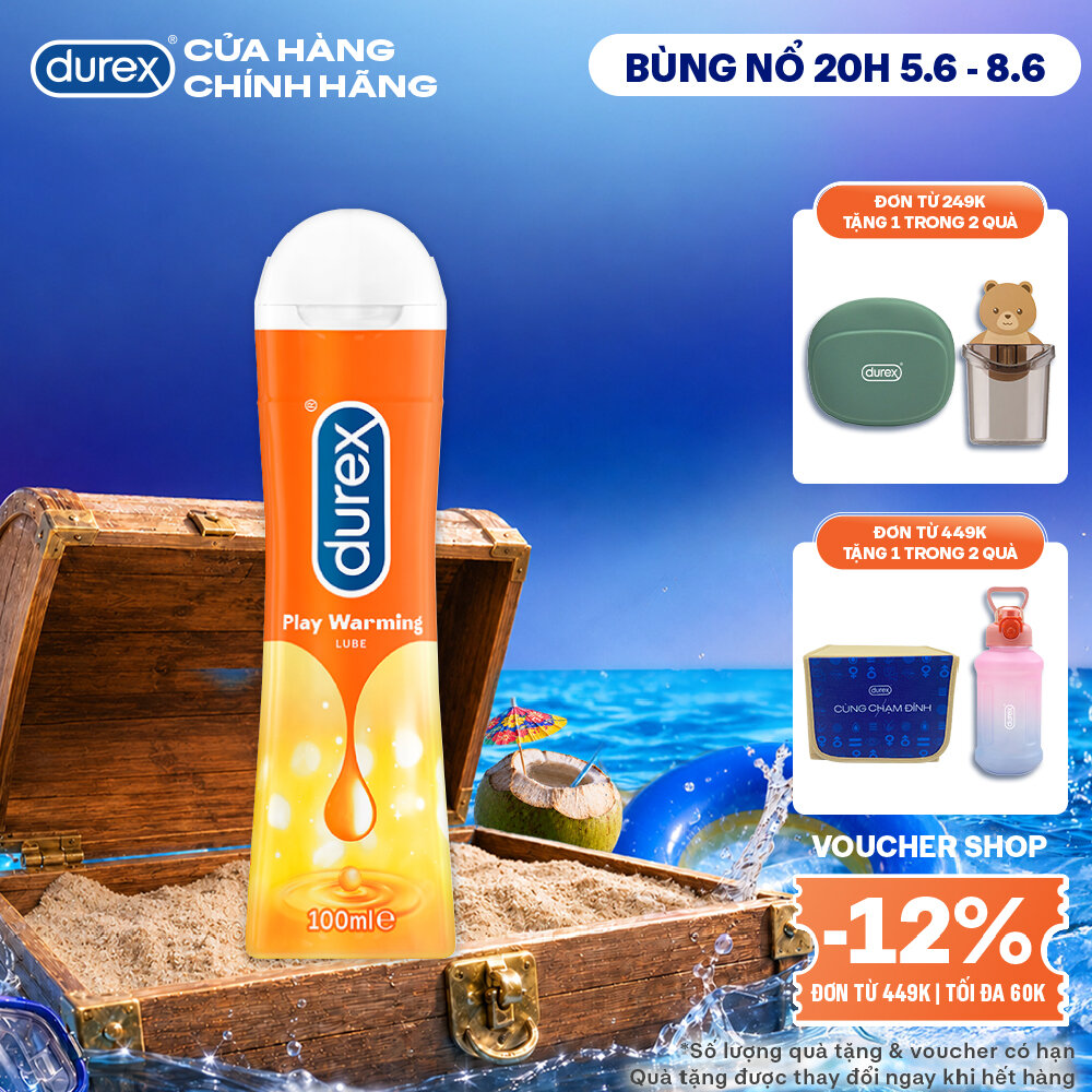 Gel bôi trơn Durex Play Warming có chất làm ấm 100ml/chai