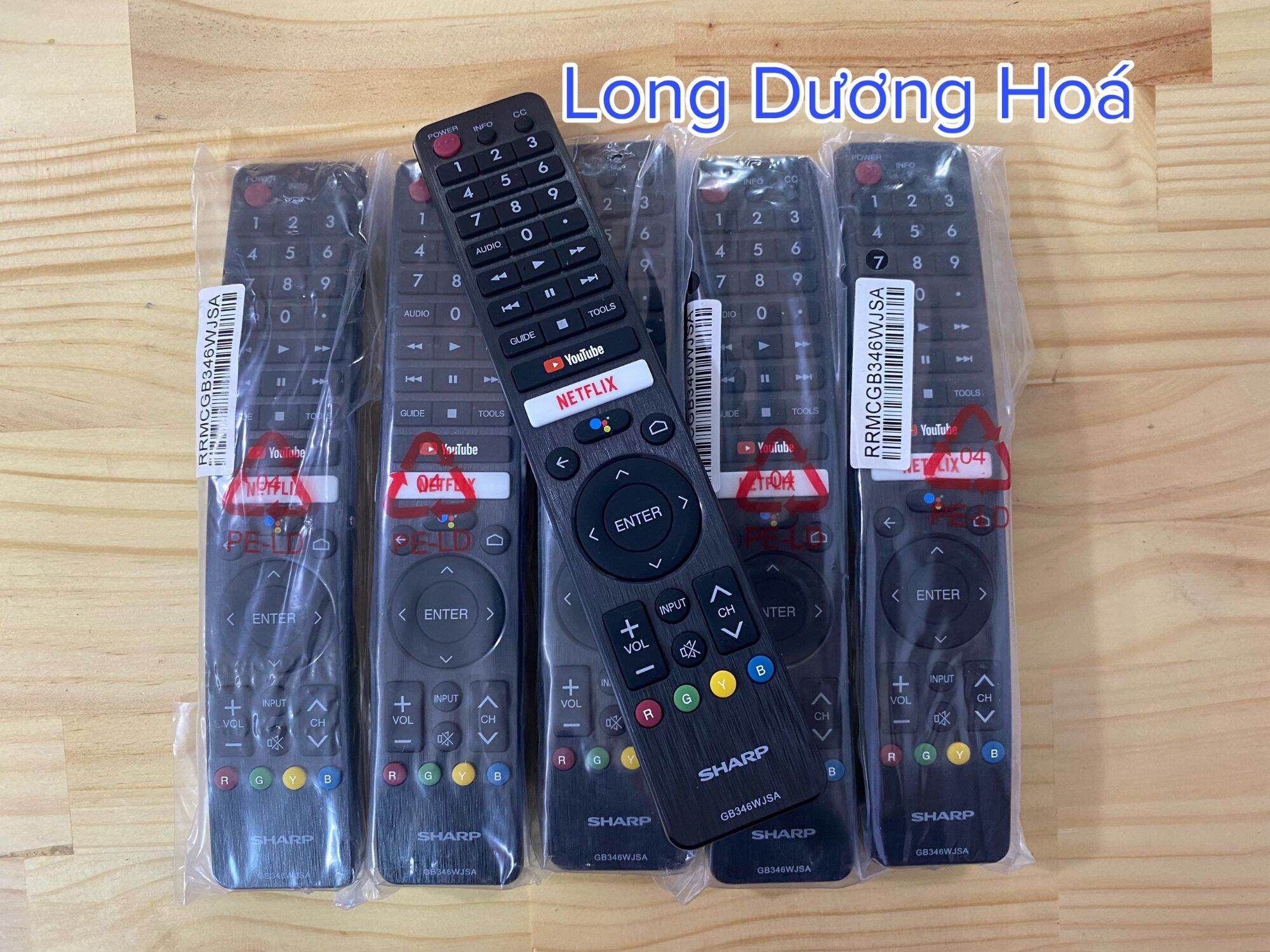 Remote Tivi Sharp Smart Chính Hãng