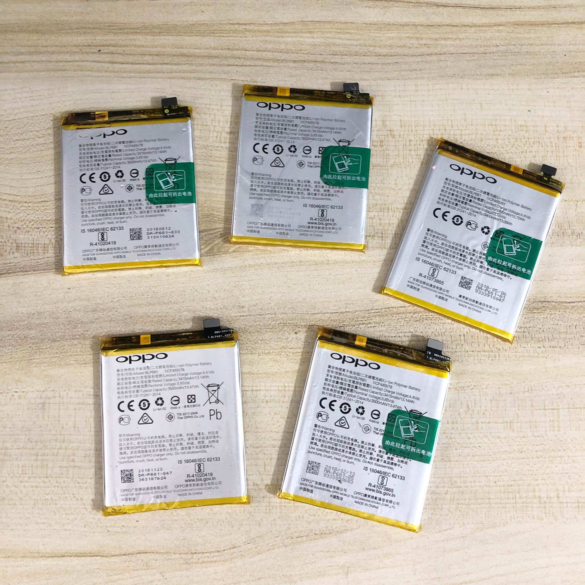 Pin Oppo F9 ( BLP 681 ) Zin Hàng Cao Cấp.