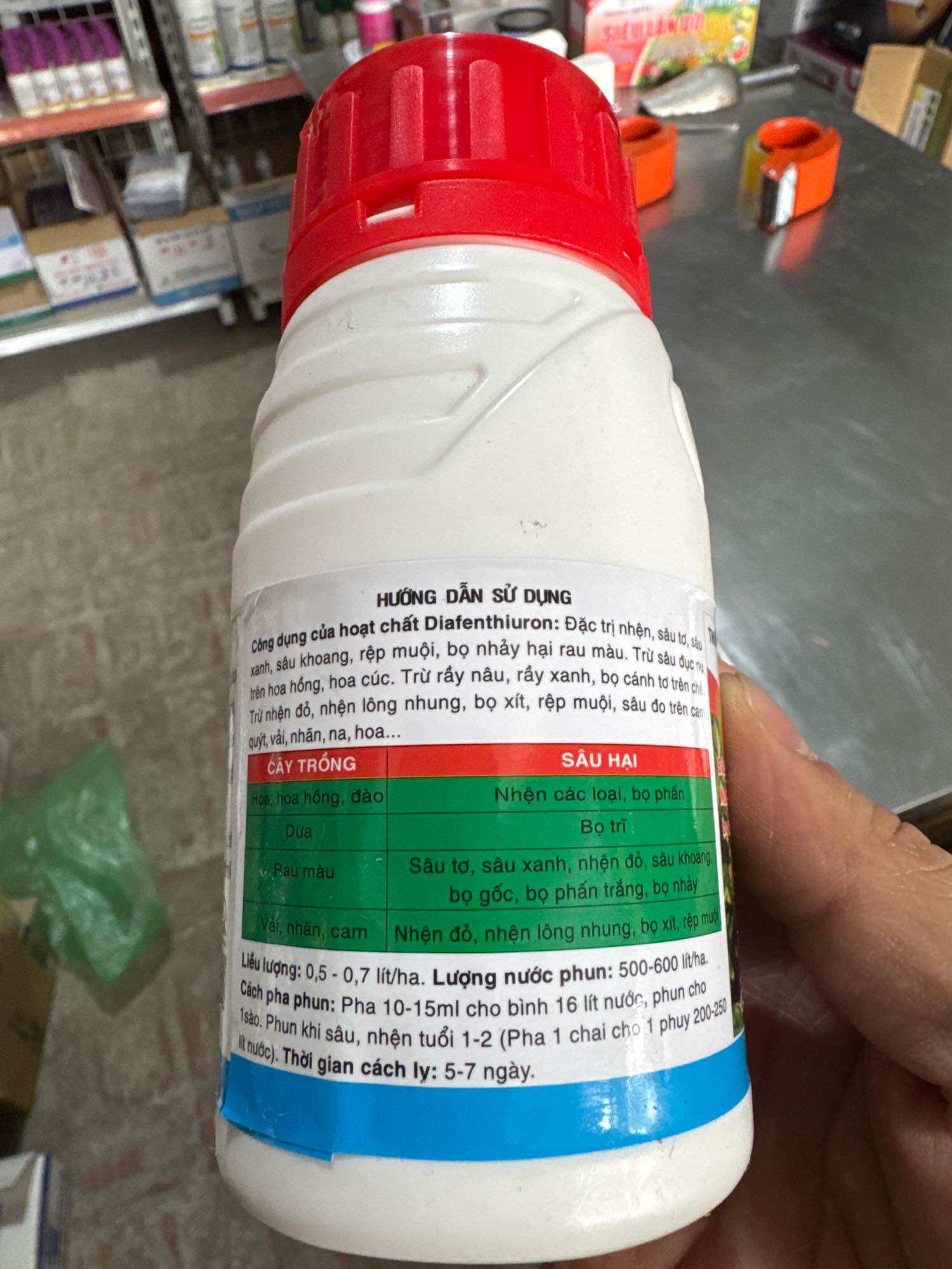 Thuốc diệt nhện đỏ Pesieu 500sc (chai 240ml)