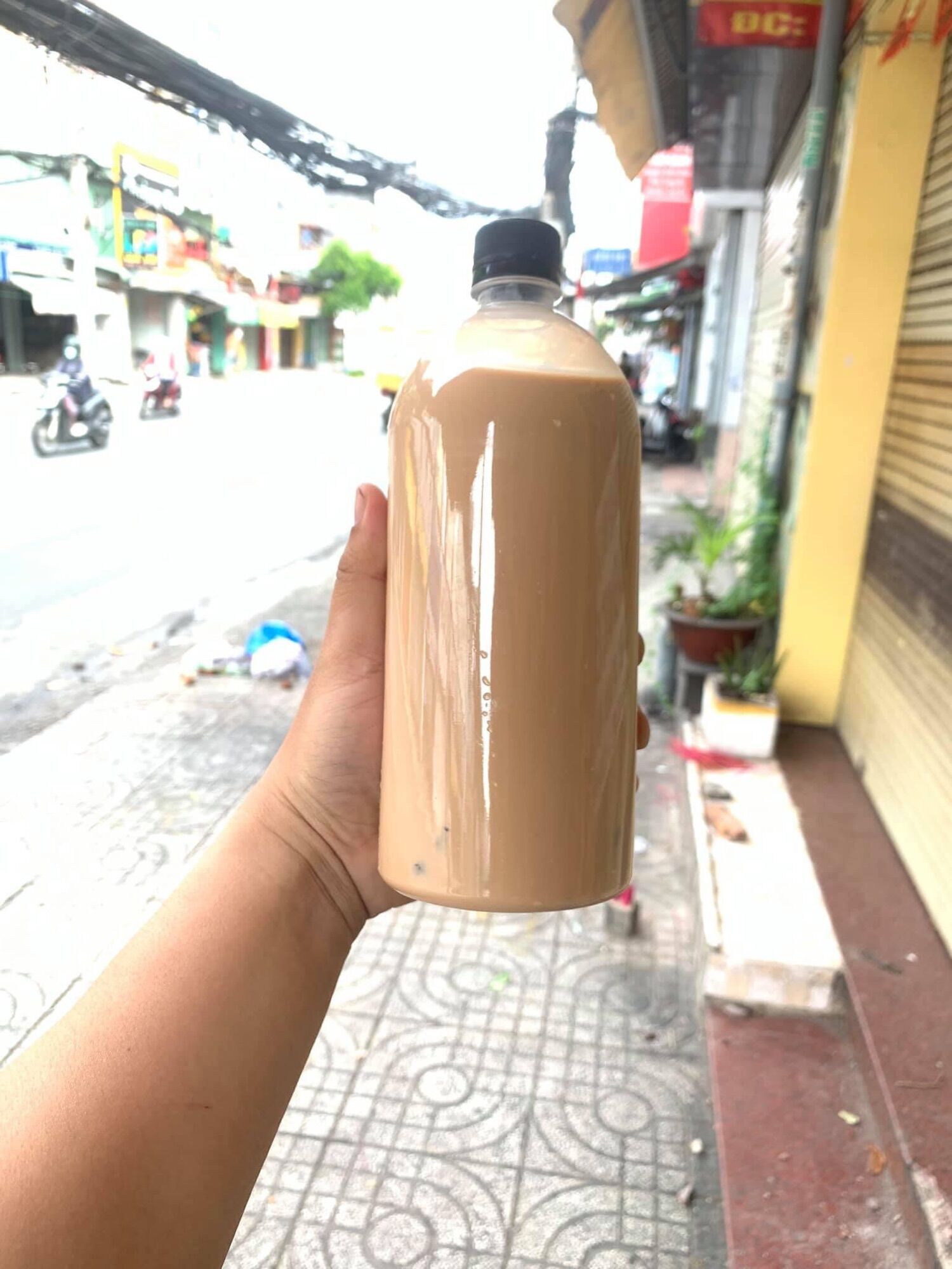 [HCM]Trà sữa chuẩn Phúc Long vị truyền thống 1lít
