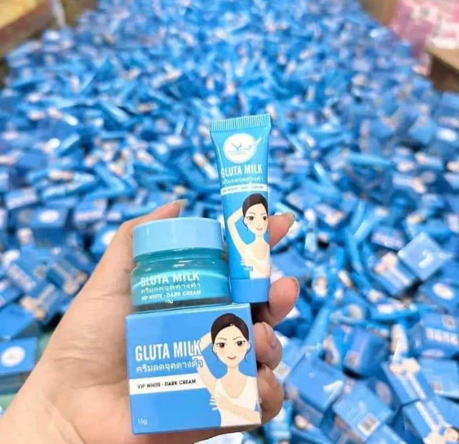 Gluta milk mua 1 tặng 1 kem thâm nách thái lan gluta milk 15gr
