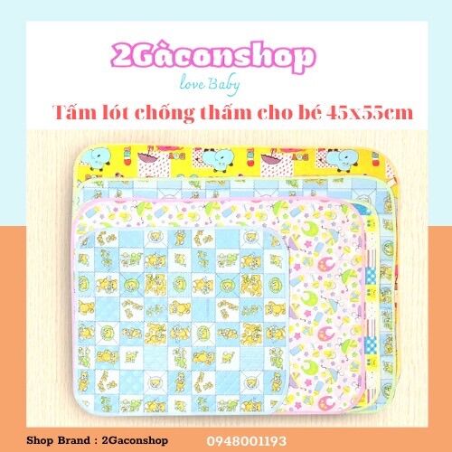 Tấm lót chống thấm,Chiếu lót thay đồ cho bé sơ sinh