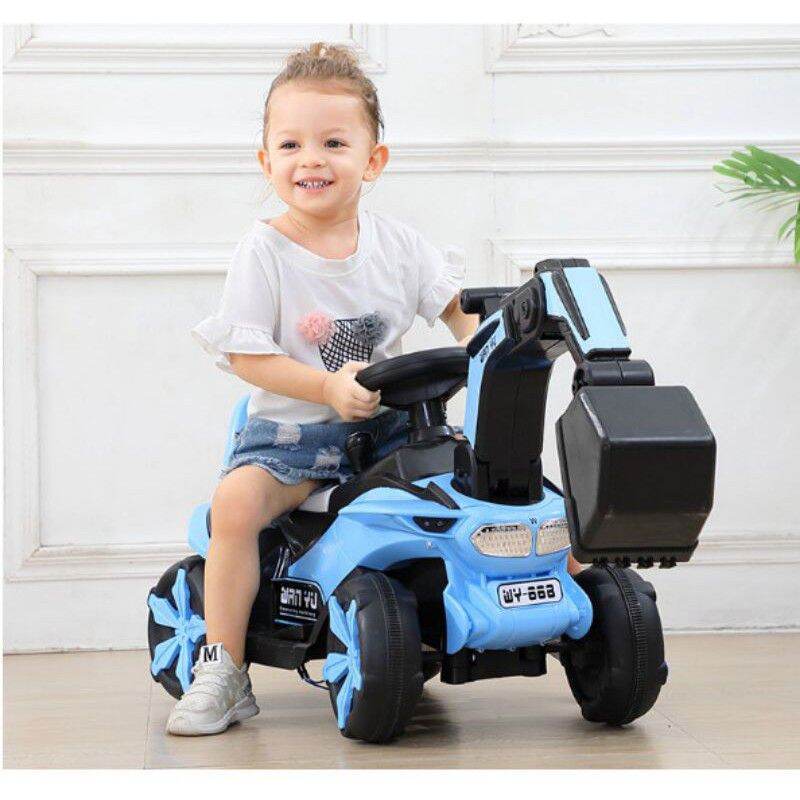 xe cẩu điện cỡ đại cho bé